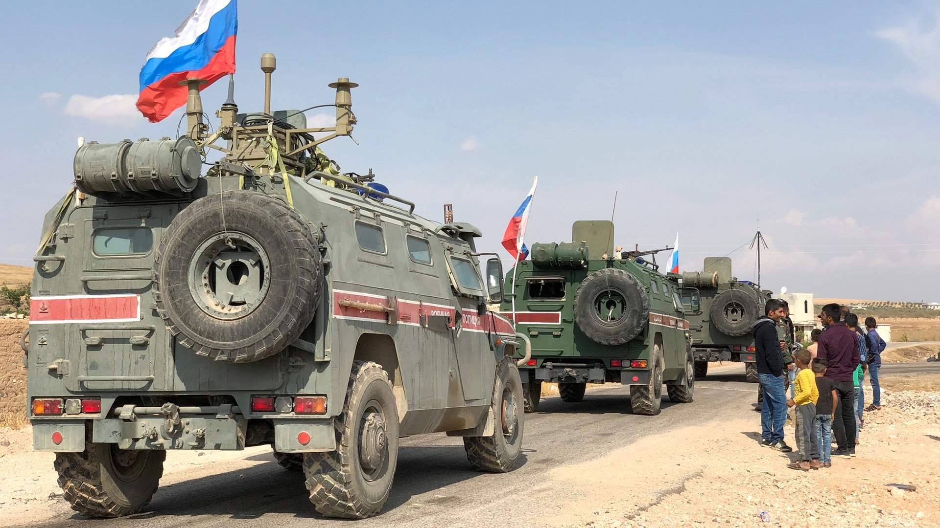 Российские военные в Сирии