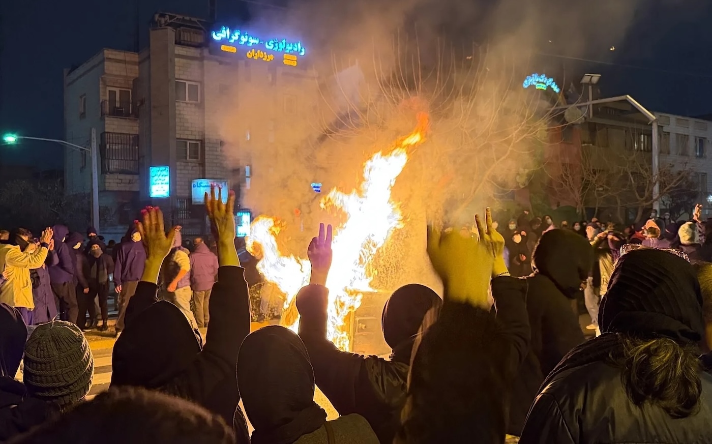 Январские протесты в Тегеране
