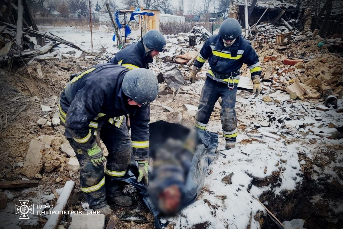 Последствия российского обстрела Синельниковского района в Днепропетровской области 18 февраля 2026 года