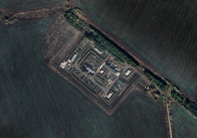 Спутниковые снимки липецкого военного аэродрома из системы NASA FIRMS